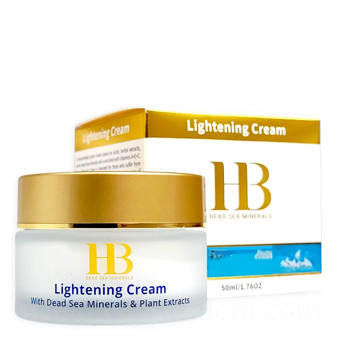 Lightening Cream With Dead Sea Minerals 50ml — Made in Israel