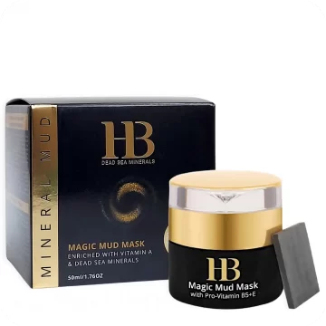 Magnetic Magic Mud Mask with Dead Sea Minerals & Magnet by HB 7290012326806