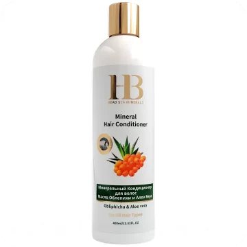 Mineral Hair Conditioner Sea Buckthorn Obliphicha & Aloe Vera by HB 400ml 7290012326721