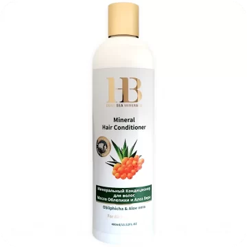 Mineral Hair Conditioner Sea Buckthorn Obliphicha and Aloe Vera by HB 400ml 7290012326721