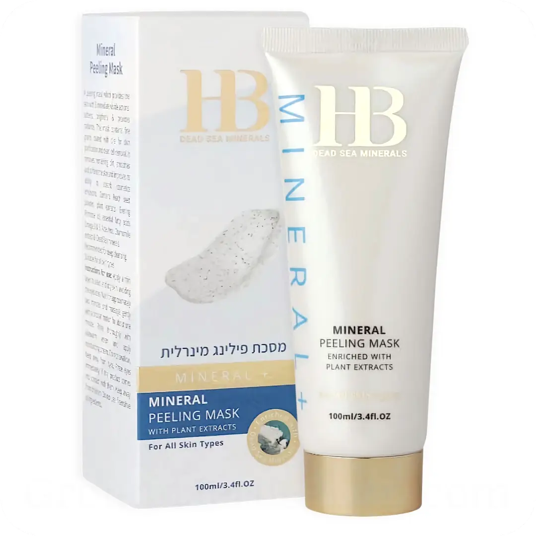Mineral Peeling Mask 100ml by HB Dead Sea Minerals 7290011843076