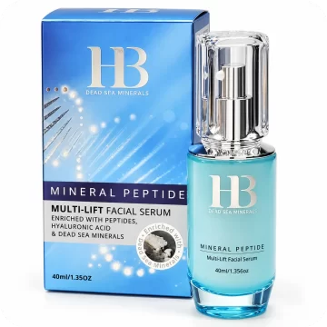 Mineral Peptide Multi-Lift Facial Serum with Hyaluronic Acid by HB 7290017824291