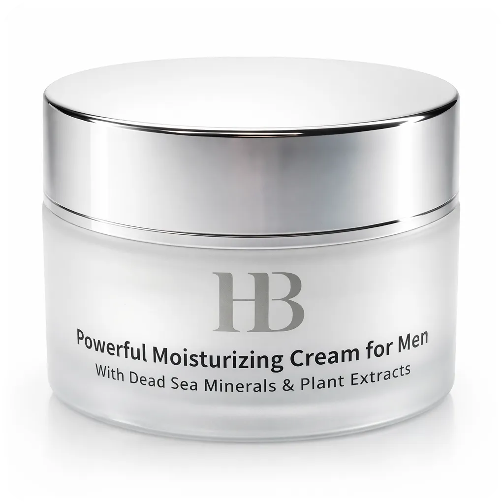 Moisturizing Cream for Men with Dead Sea Minerals by HB 50ml 7290012326592