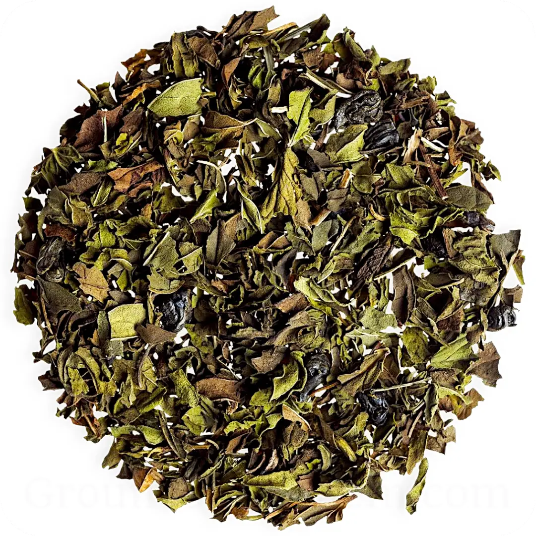 Moroccan Mint Green Tea with Spearmint & Gunpowder by Ceremonie 75g 7290013703408