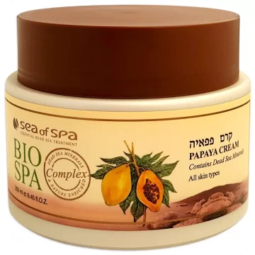 Multi-Purpose Papaya Cream with Dead Sea Minerals by Sea of Spa Bio Spa 250ml 7290013761057