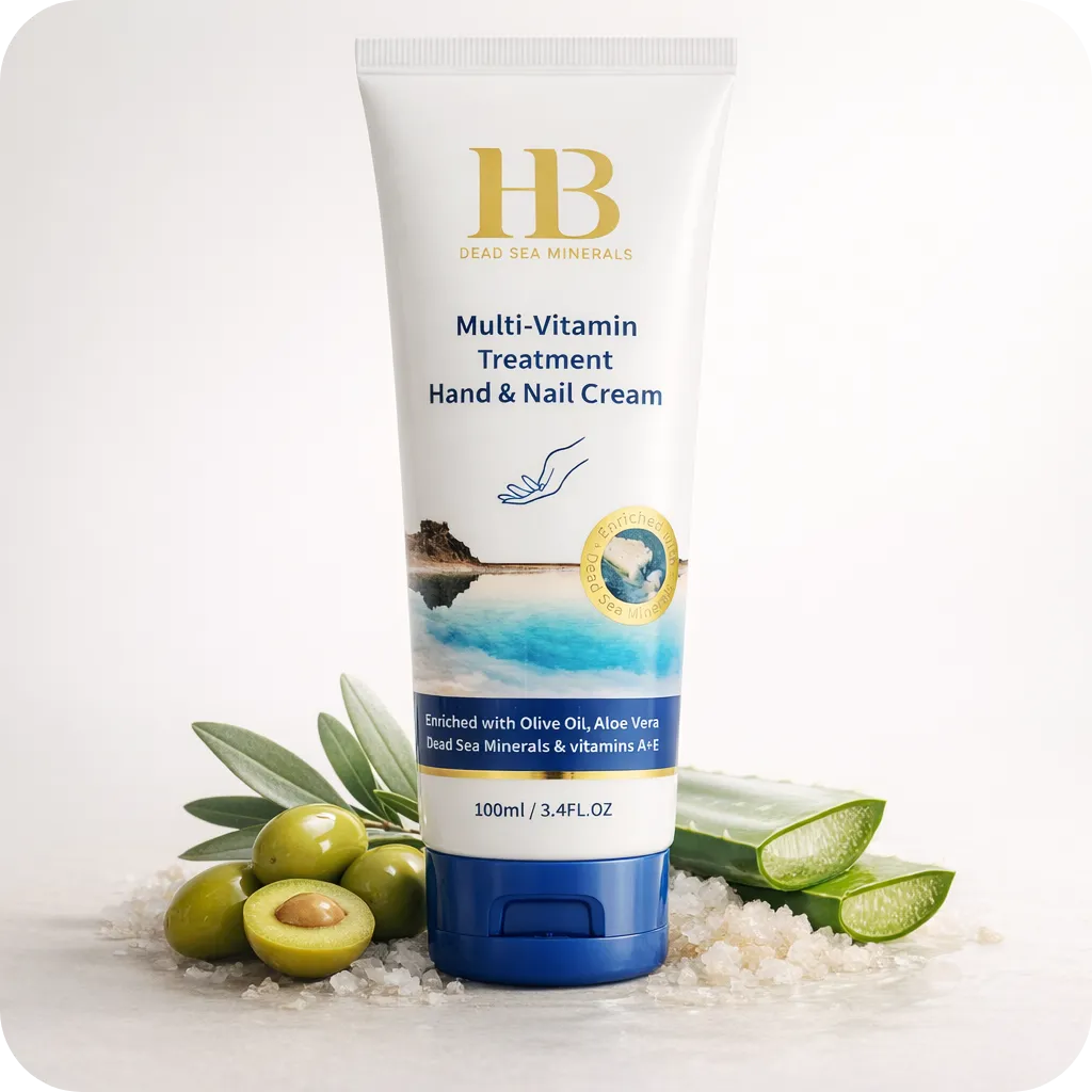 Multi-Vitamin Treatment Hand and Nail Cream by HB Health and Beauty 100ml