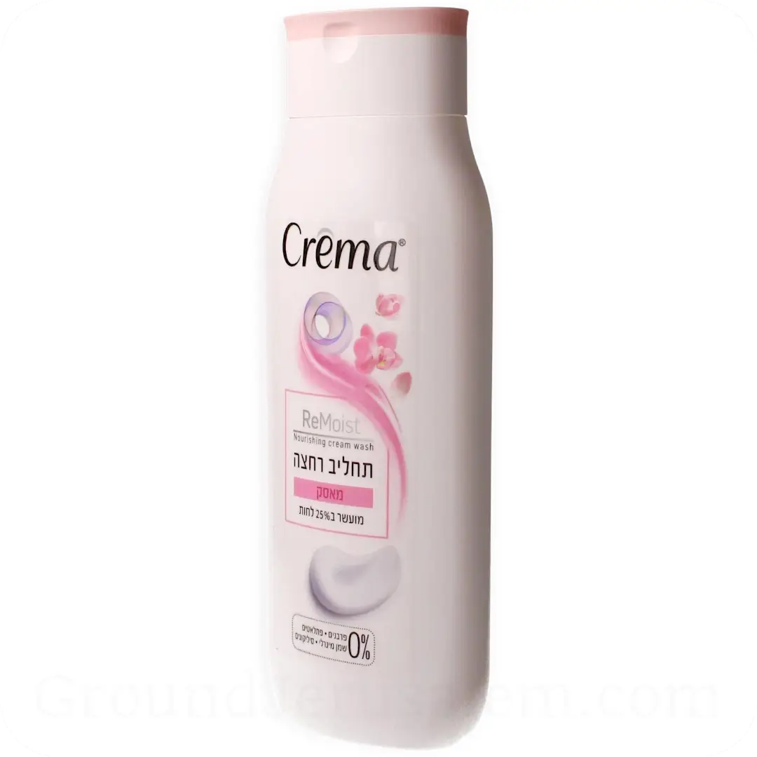 Musk Scented Nourishing Cream Wash by Crema ReMoist 500ml 7290108354706