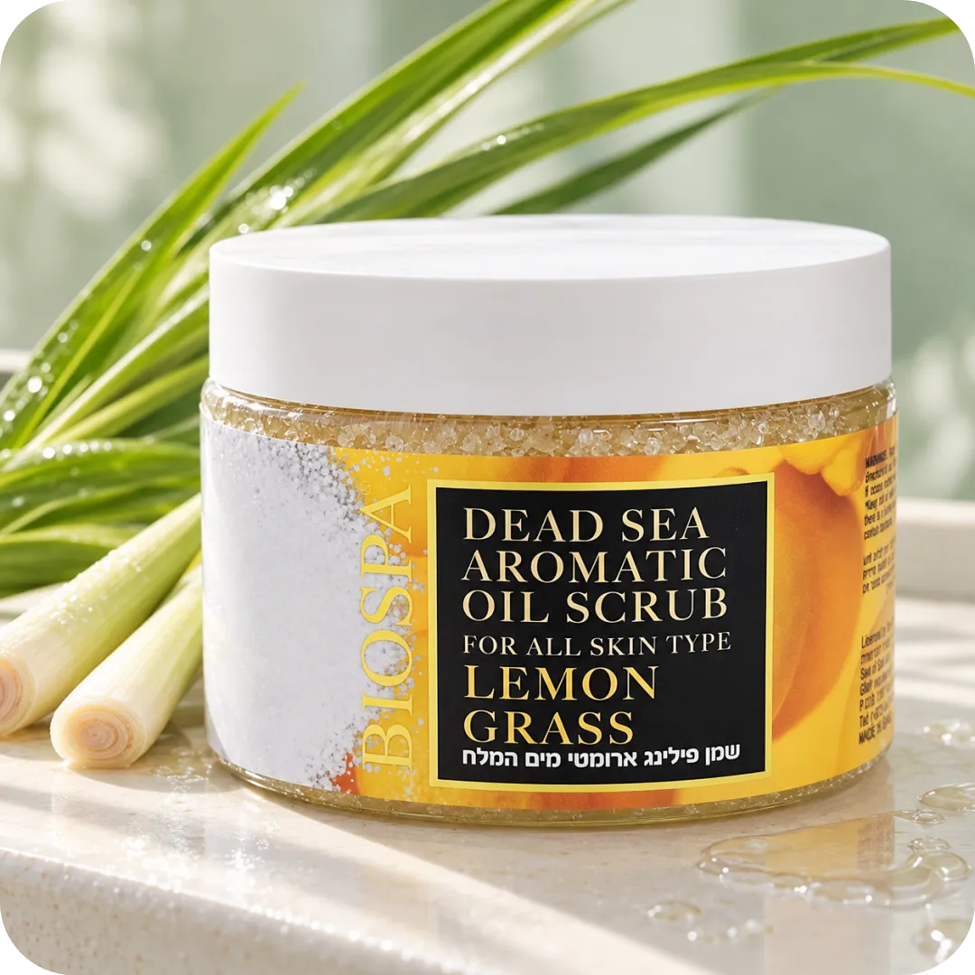 Oil Body Scrub with Lemongrass Oil by Sea of Spa BIO SPA 7290020103666