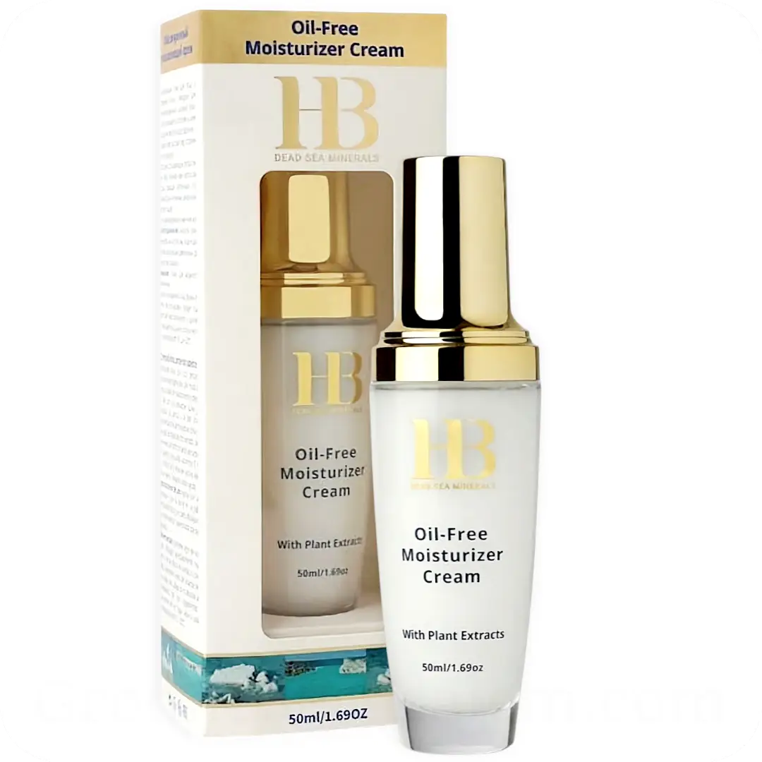 Oil-Free Moisturizer Cream with Plant Extracts by HB 50ml 7290011843939