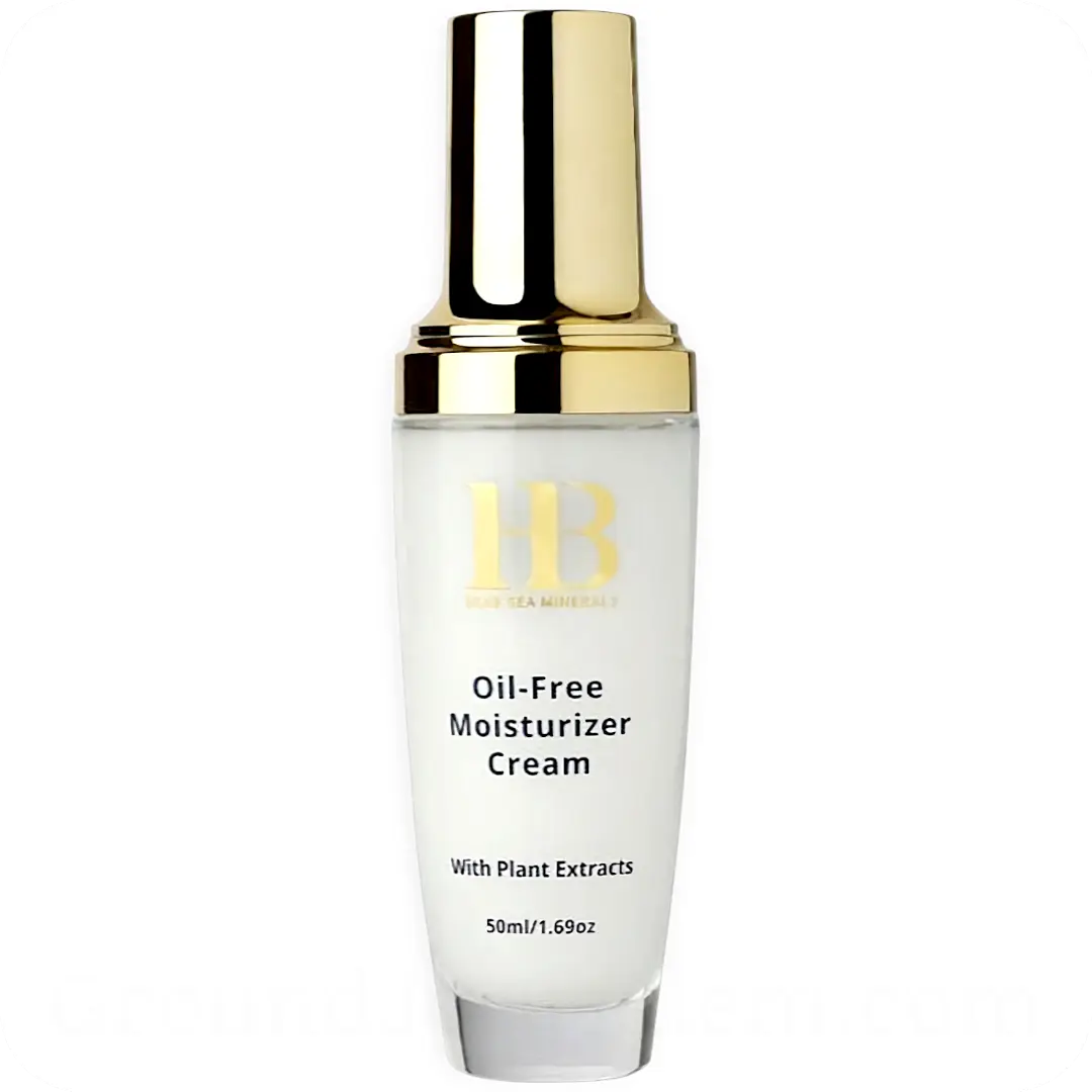 Oil-Free Moisturizer Cream with Plant Extracts by HB Health & Beauty 50ml 7290011843939