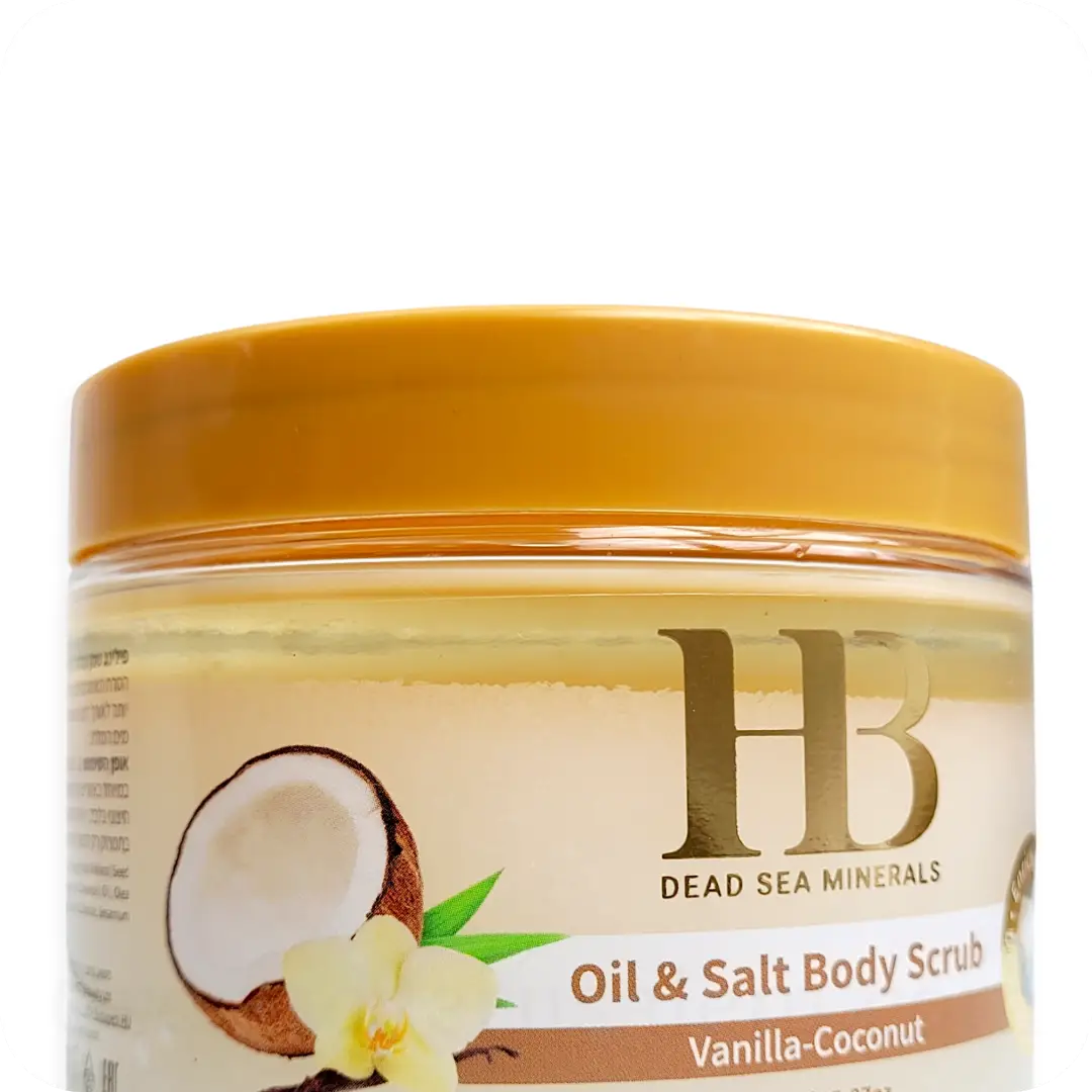 Oil & Salt Body Scrub Vanilla-Coconut