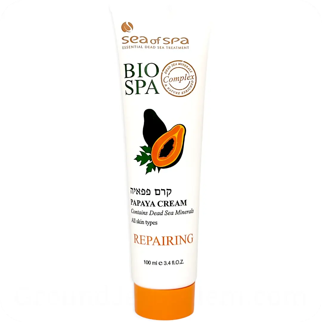 Papaya Cream with Dead Sea Minerals by Sea of Spa Bio Spa 100ml 7290017409641