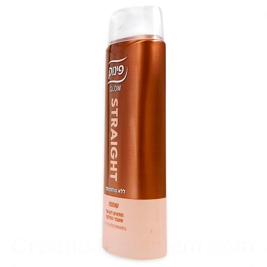 Pinuk GLOW sulphate-free shampoo with collagen and keratin side 2