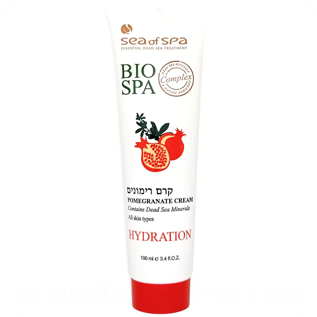 Pomegranate Cream with Dead Sea Minerals by Sea of Spa Bio Spa 100ml 7290017409672