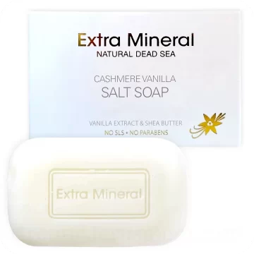 Salt Soap Cashmere Vanilla 125g - 4.4 oz — Made in Israel