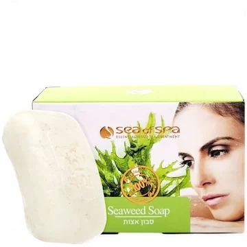 Seaweed Soap Refines Skin Texture with Dead Sea Minerals by Sea of Spa 125 g 7290011314064