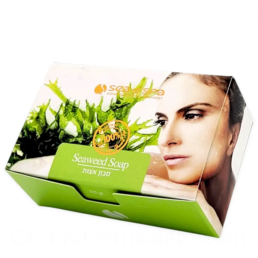 Seaweed Soap Refines Skin Texture with Dead Sea Minerals by Sea of Spa 125 g