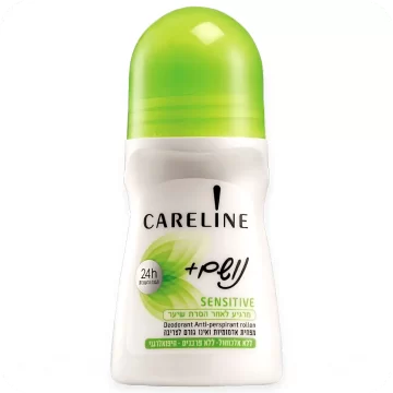 Sensitive Anti-Perspirant Roll-On Deodorant – Soothing After Hair Removal by Careline 75ml 7290006788399