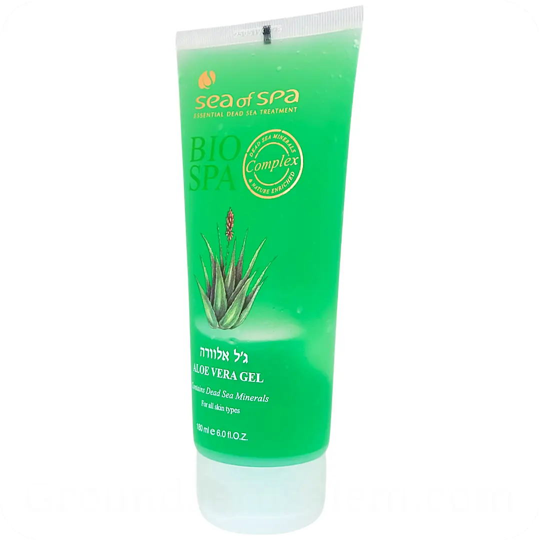 Side right Aloe Vera Gel with Dead Sea Minerals by Sea of Spa Bio Spa Collection 180ml 7290013761323