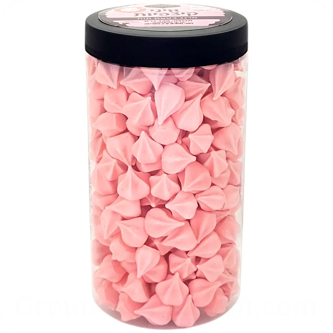 Strawberry Mini Meringue Kisses by Achva 140g 7290017275420