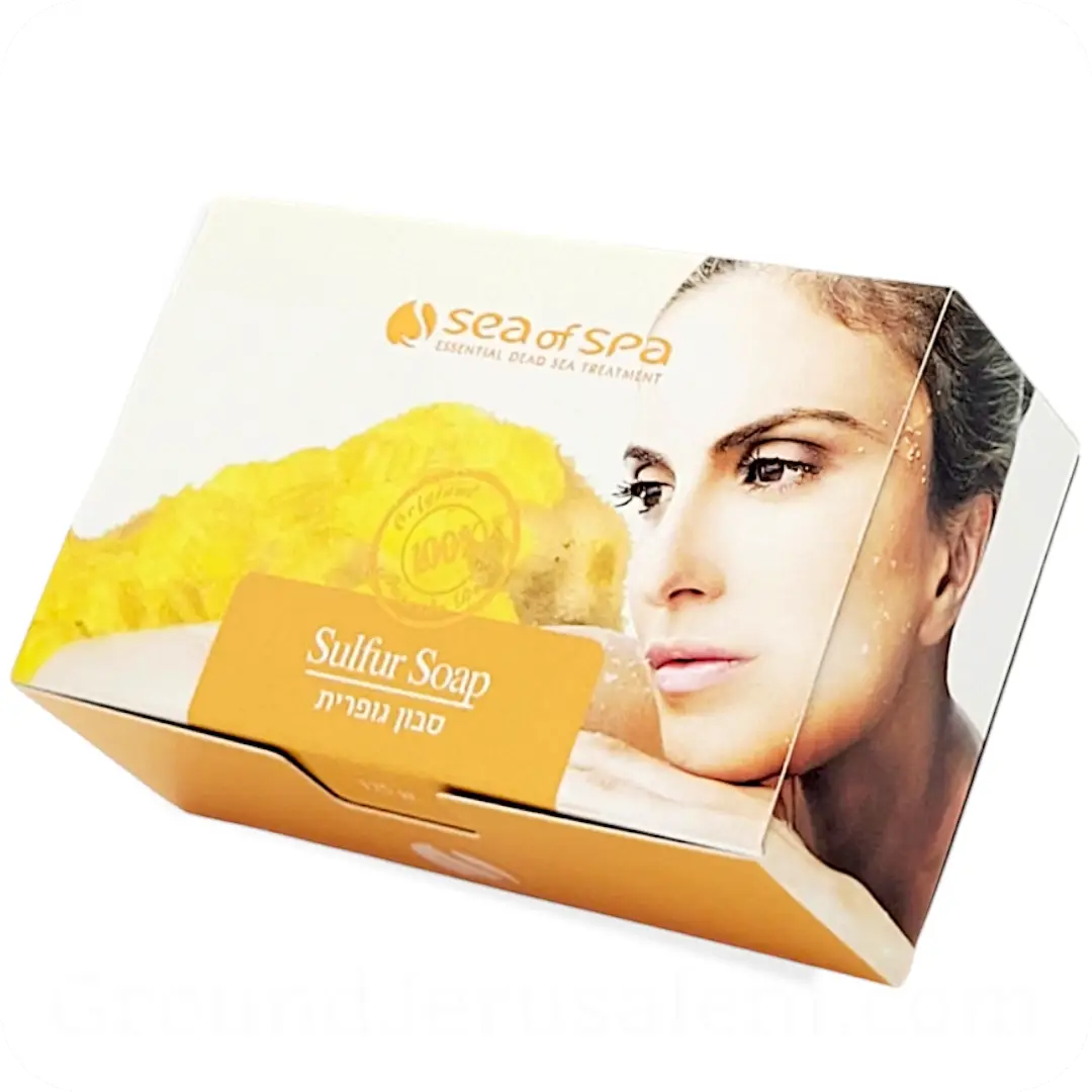 Sulfur Soap by Sea of Spa 125g 7290011314040