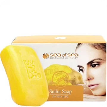 Sulfur Soap with Natural Dead Sea Minerals for Problem Skin by Sea of Spa 125g 7290011314040