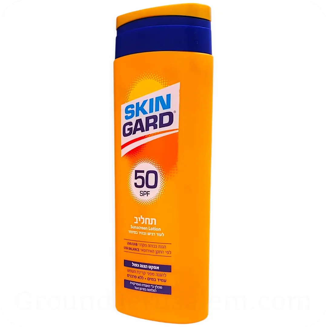 Sunscreen Lotion SPF 50 for Sensitive & Fair Skin by SkinGard 250ml 7290001338100
