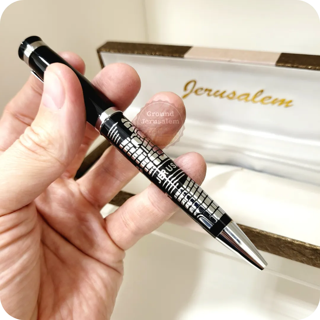 Write with the Blessings of Jerusalem: The Faithful Pen for Daily