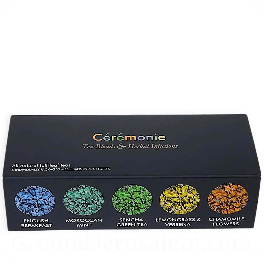 This Tea Sampler Is a Perfect Choice – 5 Refreshing Tea Blends & Herbal Infusions in Elegant Mini Cubes by Cérémonie