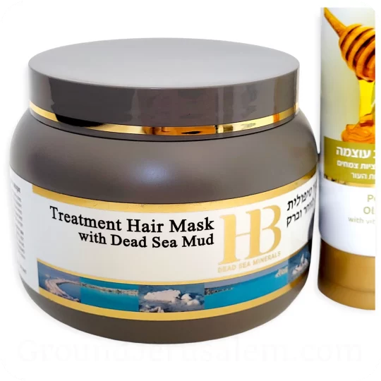 Treatment-hair-mask-with-dead-sea-mud