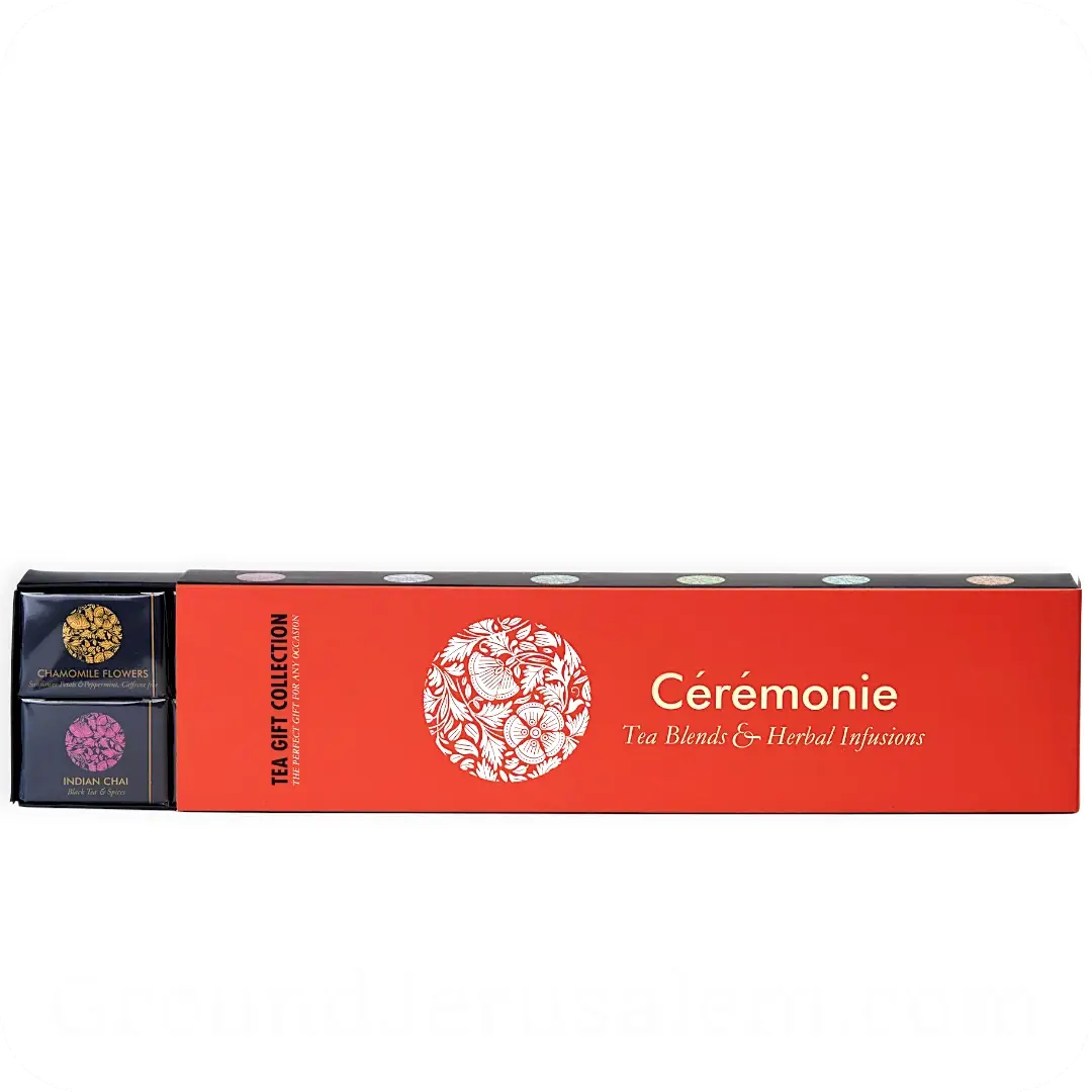 Unboxing Tea Gift Collection (Limited Edition) – 12 Mini Cubes of Assorted Tea Blends & Herbal Infusions by Ceremonie 859617001203