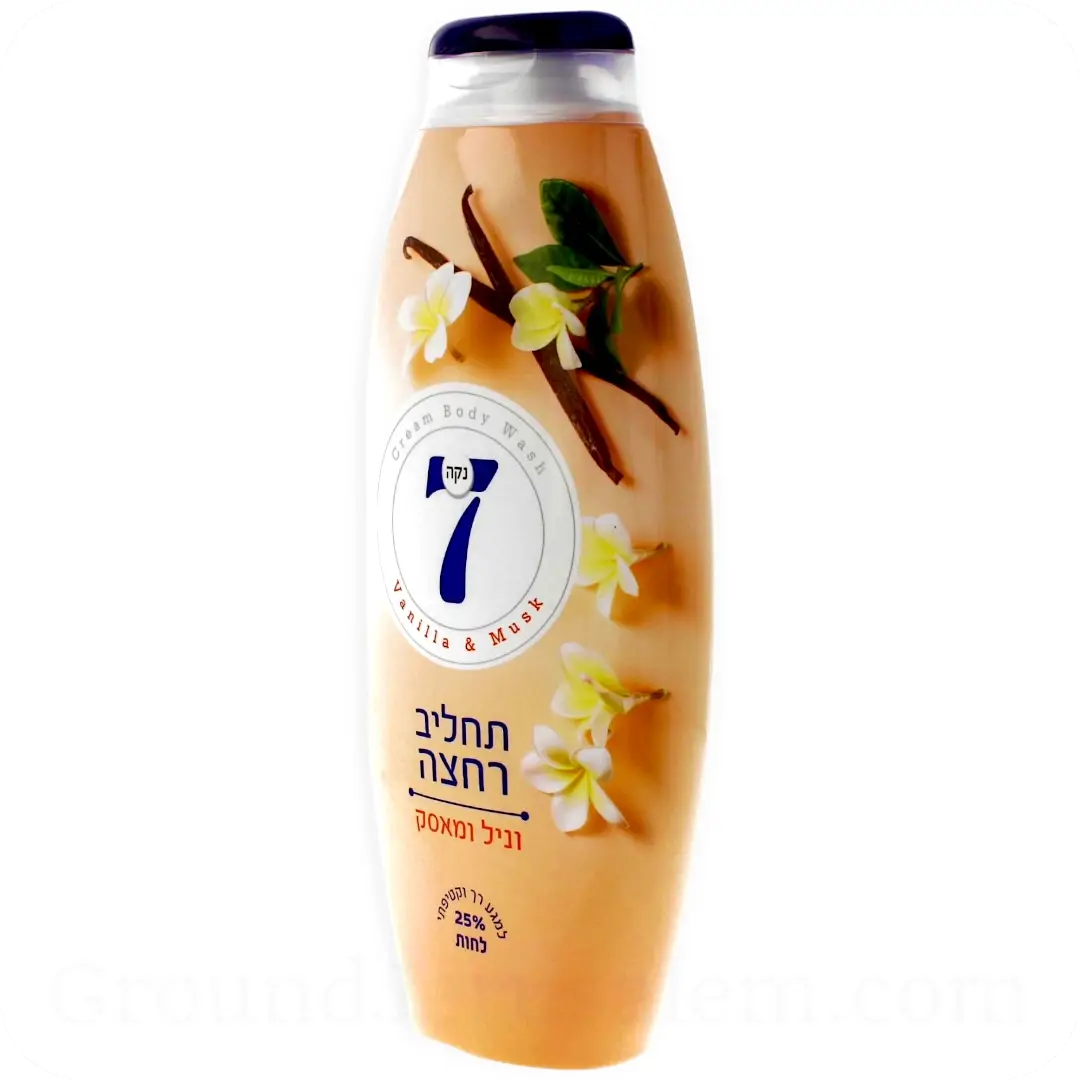 Vanilla & Musk Cream Body Wash by Neca 7 750ml 7290104961250