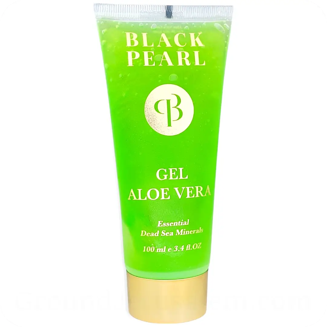 left Aloe Vera Gel with Essential Dead Sea Minerals by Sea of Spa Black Pearl 100ml 7290017990941